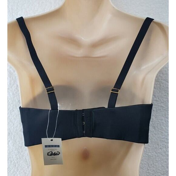 NWT Aisilin Push Up Bra 34C Underwire‎ Simplicity Box Neck Intimate Essentials - Picture 4 of 12